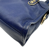 バレンシアガ BALENCIAGA クラシックミニシティ 300295 ブルー ゴールド金具 レザー レディース ショルダーバッグ