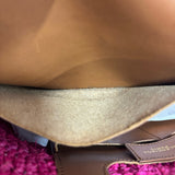 バレンシアガ BALENCIAGA ストローハンドバッグ 2869900 ピンク/ブラウン ラフィア/レザー レディース ハンドバッグ