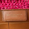 バレンシアガ BALENCIAGA ストローハンドバッグ 2869900 ピンク/ブラウン ラフィア/レザー レディース ハンドバッグ