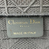 クリスチャン・ディオール Christian Dior ブックトートミディアム グレー キャンバス レディース トートバッグ