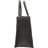 クリスチャン・ディオール Christian Dior ブックトートミディアム グレー キャンバス レディース トートバッグ