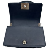 シャネル CHANEL ボーイシャネル20 A67085 19番台 ネイビー シルバー金具 ベルベット/レザー レディース ショルダーバッグ