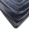 シャネル CHANEL ボーイシャネル20 A67085 19番台 ネイビー シルバー金具 ベルベット/レザー レディース ショルダーバッグ