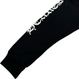 クロムハーツ CHROME HEARTS ネックロゴプリントスウェットシャツ ブラック コットン メンズ スウェット
