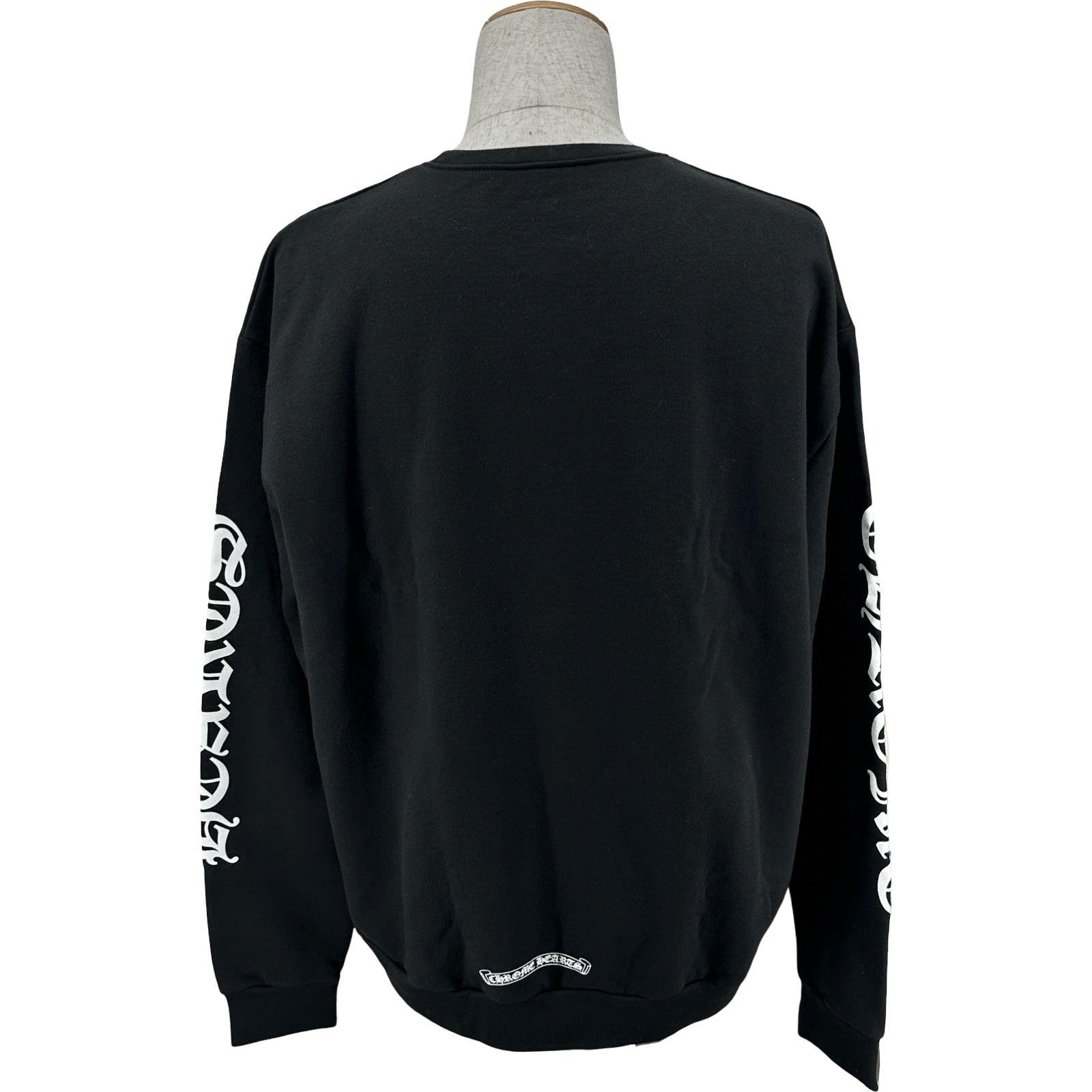 クロムハーツ CHROME HEARTS ネックロゴプリントスウェットシャツ