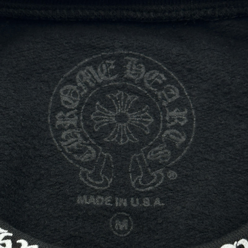クロムハーツ CHROME HEARTS ネックロゴプリントスウェットシャツ