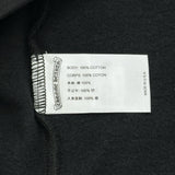 クロムハーツ CHROME HEARTS ネックロゴプリントスウェットシャツ ブラック コットン メンズ スウェット