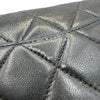 シャネル CHANEL ミニマトラッセ18 A01115 4番台 ブラック ラムスキン レディース ショルダーバッグ