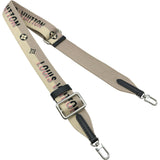 ルイ・ヴィトン LOUIS VUITTON イージーポーチ用ショルダーストラップ M81239 ベージュ シルバー金具 キャンバス/レザー レディース ショルダーストラップ