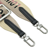 ルイ・ヴィトン LOUIS VUITTON イージーポーチ用ショルダーストラップ M81239 ベージュ シルバー金具 キャンバス/レザー レディース ショルダーストラップ