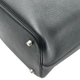 エルメス HERMES ピコタンロックMM Z刻印 ブラック シルバー金具 トリヨンクレマンス レディース ハンドバッグ