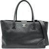 シャネル CHANEL エグゼクティブトート ラージ A15206 17番台 ブラック ゴールド金具 グレインドカーフ レディース トートバッグ