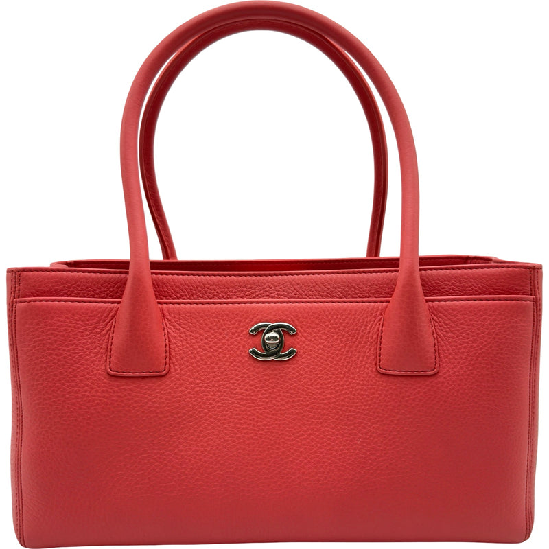 CHANEL トートバッグ 2点セット シャネル CHANEL エグゼクティブトート A67282 19番台 ピンク シルバー