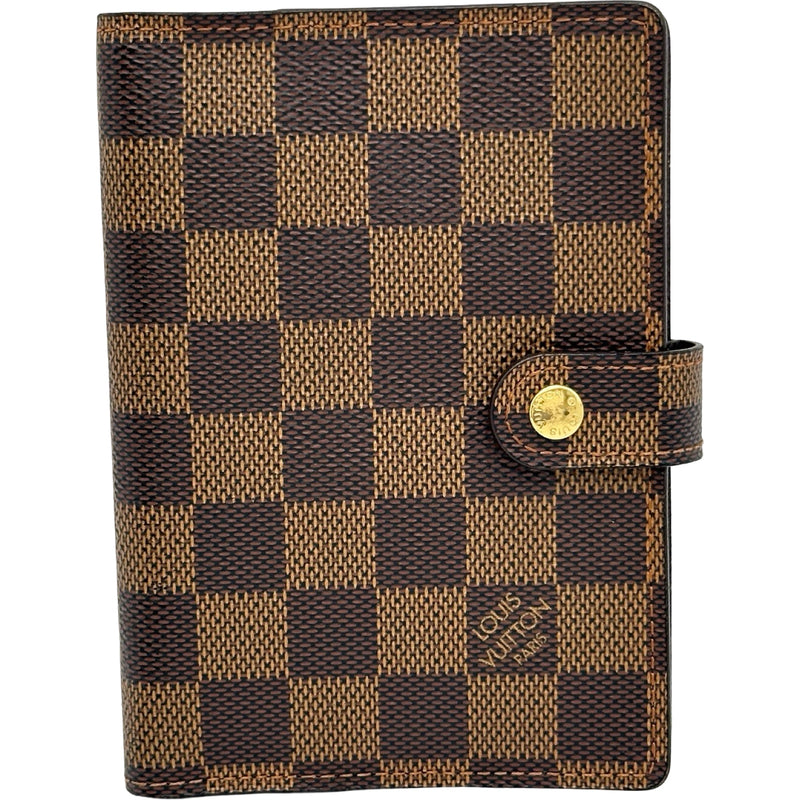 【極美品/付属品完備】ルイヴィトン ダミエ・アズール アジェンダPM 手帳カバー ルイ・ヴィトン LOUIS VUITTON アジェンダPM R20700 ブラウン ダミエ
