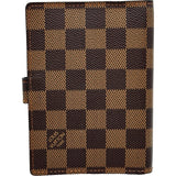 ルイ・ヴィトン LOUIS VUITTON アジェンダPM R20700 ブラウン ダミエ レディース 手帳カバー