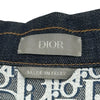 クリスチャン・ディオール Christian Dior オブリークローデニムジャケット 013D482B226X インディゴ デニム メンズ デニムジャケット
