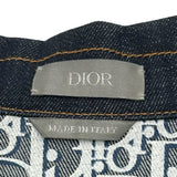 クリスチャン・ディオール Christian Dior オブリークローデニムジャケット 013D482B226X インディゴ デニム メンズ デニムジャケット
