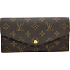 ルイ・ヴィトン LOUIS VUITTON ポルトフォイユ・サラ M60531 ブラウン モノグラムキャンバス レディース 長財布