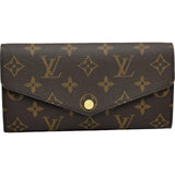 ルイ・ヴィトン LOUIS VUITTON ポルトフォイユ・サラ M60531 ブラウン モノグラムキャンバス レディース 長財布