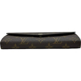 ルイ・ヴィトン LOUIS VUITTON ポルトフォイユ・サラ M60531 ブラウン モノグラムキャンバス レディース 長財布
