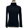 フォクシー FOXEY Dolce Vita タートルネックニットセーター 42446 ブラック レーヨン レディース セーター