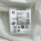 Rene フリルノースリーブワンピース 6746050 ホワイト ポリエステル レディース ワンピース