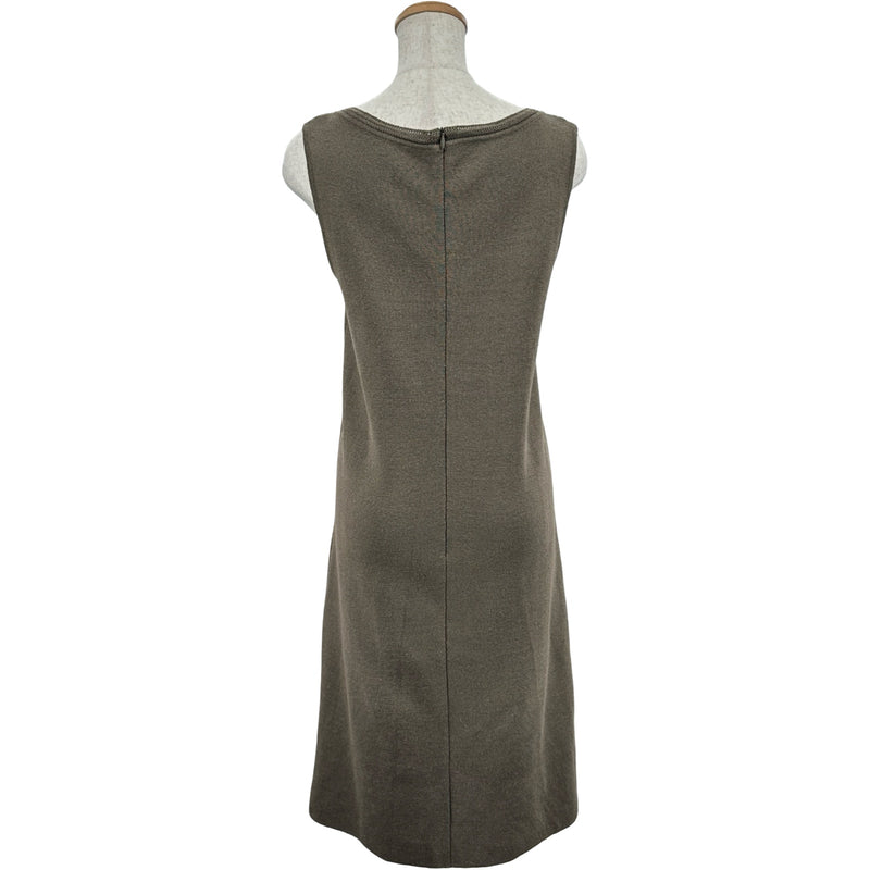 g*6様 22年　FOXEY Knit Dress Kaylee 42194 イ フォクシー FOXEY Kaylee リネン混ノースリーブニットワンピース 42194