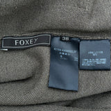 フォクシー FOXEY Kaylee リネン混ノースリーブニットワンピース 42194 ブラウン リネン レディース ワンピース