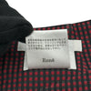 Rene ノースリーブチェックワンピース 6236490 レッド ポリエステル レディース ワンピース