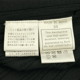 Rene チュールパフスリーブ切替半袖ニットシャツ 6222541 ブラック アセテート レディース 半袖シャツ