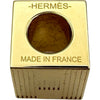エルメス HERMES キューブトーテムツイリーリング G刻印 ゴールド メタル レディース その他小物