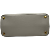 プラダ PRADA ドゥーブルミディアムバッグ 1BG887 ホワイト/ブラック ゴールド金具 サフィアーノ レディース ショルダーバッグ