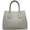プラダ PRADA ドゥーブルミディアムバッグ 1BG887 ホワイト/ブラック ゴールド金具 サフィアーノ レディース ショルダーバッグ