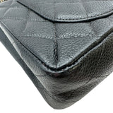 シャネル CHANEL マトラッセ23 A01113 7番台 ブラック ゴールド金具 キャビアスキン レディース ショルダーバッグ