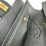 シャネル CHANEL マトラッセ23 A01113 7番台 ブラック ゴールド金具 キャビアスキン レディース ショルダーバッグ