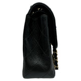 シャネル CHANEL マトラッセ23 A01113 7番台 ブラック ゴールド金具 キャビアスキン レディース ショルダーバッグ
