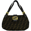 フェンディ FENDI ズッカ柄ワンショルダーバッグ 26583 ブラウン ゴールド金具 キャンバス/レザー レディース ショルダーバッグ