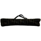 フェンディ FENDI ズッカ柄ワンショルダーバッグ 26583 ブラウン ゴールド金具 キャンバス/レザー レディース ショルダーバッグ