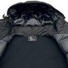 モンクレール MONCLER ナイロン切替 ダウンジャケット ブラック ナイロン レディース ダウンジャケット