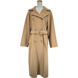 マックスマーラ Max Mara ウールロングコート キャラメル ウール レディース トレンチコート