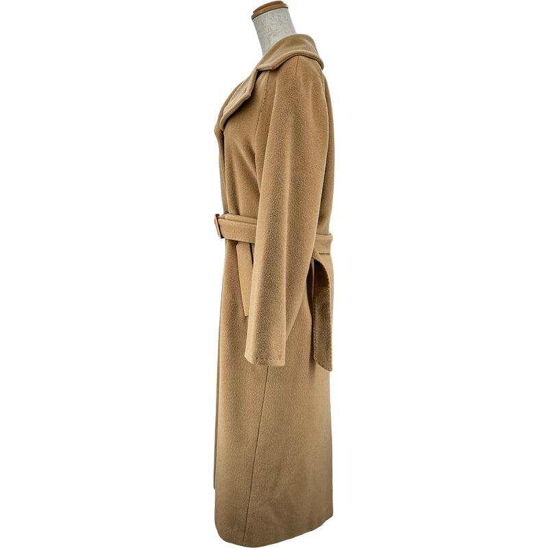 マックスマーラ Max Mara ウールロングコート キャラメル ウール