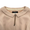 Rene 2way ジップアップ長袖ワンピース 5016140 ベージュ トリアセテート レディース ワンピース