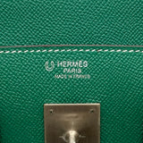 エルメス HERMES バーキン30 パーソナルオーダー D刻印 ヴェールヴェルティゴ/クレ シルバー金具 エプソン レディース ハンドバッグ