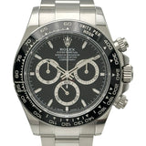 ロレックス ROLEX デイトナ 126500LN ブラック ステンレススチール 自動巻き メンズ 腕時計