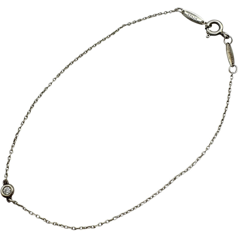 ティファニー ブレスレット シルバー バイザヤード ダイヤモンド ティファニー TIFFANY＆CO バイザヤード ダイヤブレスレット シルバー