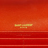 サンローラン SAINT LAURENT カサンドララージフラップウォレット 372264 レッド ゴールド金具 レザー レディース 長財布