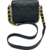 シャネル CHANEL マトラッセスモールフラップショルダー AS2831 ブラック ゴールド金具 カーフスキン レディース ショルダーバッグ