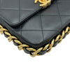 シャネル CHANEL マトラッセスモールフラップショルダー AS2831 ブラック ゴールド金具 カーフスキン レディース ショルダーバッグ