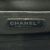 シャネル CHANEL ボーイシャネル25 A67086 18番台 ブラック シルバー金具 カーフスキン レディース ショルダーバッグ