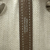 エルメス HERMES ガーデンパーティTPM Z刻印 エトゥープ シルバー金具 ネゴンダ レディース トートバッグ